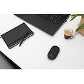 mouse wireless ricaricabile puck black 24059