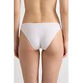 slip vita bassa in cotone donna bianco taglia 4