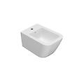 bidet sospeso in ceramica 52x36 cm globo stone sts10bi bianco ceramica