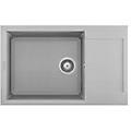 lavello 1 vasca (78x50cm) easy 310 aluminium metal lmy31079
