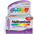 haleon italy srl multicentrum donna 50+ 30 compresse integratore multivitaminico per donne over 50
