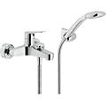 miscelatore esterno per vasca con doccino serie blues bs101110cr cromato ottone