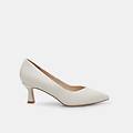 décolleté da donna con tacco 6 cm beige