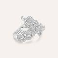 orecchini a cerchio silver shine argento rodiato cubic zirconia collezione silver shine bianco