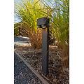 lampione da giardino cypres h 77. 5 cm grigio ip44