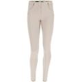 pantaloni push up wr. up in jersey drill ecosostenibile white sand donna small