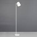 piantana led a batteria blake bianco opaco metallo dimmerabile
