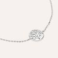 bracciale silver moments argento rodiato cubic zirconia collezione silver moments bianco