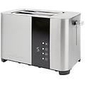 tostapane 2 fette acciaio inox con fessure larghe 40 mm e 7 livelli di doratura