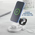 stazione di ricarica wireless mag trio wir3in1magqi2w