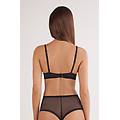 reggiseno balconcino sofia all about flowers donna nero taglia 3e