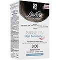 shine on high sensitivity plus castano scuro 3. 00 colorazione permanente per capelli 125 ml