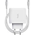 caricabatteria usb-c maxo 65w usb-c charger 25139 white