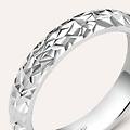anello fedina silver collection argento rodiato collezione silver collection misura 66 bianco