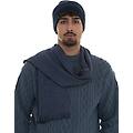 set sciarpa e cappello ernesto-set blu