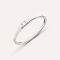 anello trilogy grace oro bianco diamante collezione grace misura 50 oro bianco