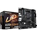 scheda madre a520m ds3h v2 supporta cpu amd ryzen serie 5000 am4 fino a 4733 mhz ddr4 (oc) pcie 3. 0