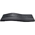 ergo k860 tastiera split wireless ergonomica con supporto per i polsi layout italiano qwerty grigio