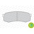 set di pastiglie freno fdb1021 posteriore