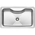 cr800ibc lavello cucina 1 vasca incasso larghezza 80 cm materiale acciaio inox finitura spazzolato