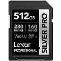 silver pro sd scheda sd 512gb scheda di memoria uhs-ii v60 u3 c10 scheda sdxc fino a 280 mb/s di