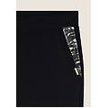 pantaloni in jersey con apertura tasche animalier black zebra animalier donna extra small
