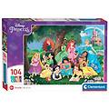 - puzzle principesse disney 104 pezzi (cle25743)