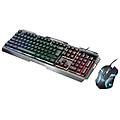 - kit tastiera e mouse gaming us gxt 845 tural con retroilluminazionea led anti-ghosting colore nero