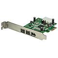 scheda di rete pex1394b3 pci express 0 8 gbit/s 2x firewire 800 1x firewire 400