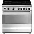 concert bg91ix2 cucina cucina freestanding piano cottura a induzione stainless steel a