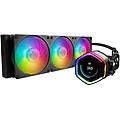 masterliquid 360 ion cpu cooler liquid display lcd 21'' raffreddamento ad acqua aio pompa doppia