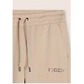 pantaloni con fondo elasticizzato e tasche applicate moonbeam donna extra small