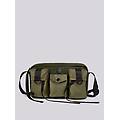 borsa a tracolla con tasche funzionali