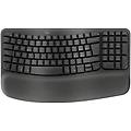 wave keys tastiera rf senza fili bluetooth qwerty italiano grafite