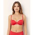 balconcino del costume leggermente imbottito coppe differenziate essentials / rosso / 4 rosso