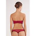 reggiseno a fascia pretty flowers donna rosso taglia 4c