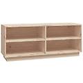 - scarpiera 110x34x45 cm in legno massello di pino