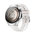 watch 5 42mm / cassa in acciaio inox 316l e cinturino bianco / compatibile con ios e android e