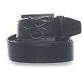 cintura in pelle nero