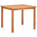 - tavolo da giardino 90x90x74 cm in legno massello di acacia