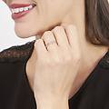 anello fascia sophia oro bicolore diamante collezione sophia misura 56 bicolore