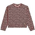 freddy. felpa donna leopardata girocollo felpe ritiro gratis