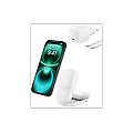 caricatore wireless ultracharge 25w qi2 2in1 da 25 w bianco