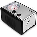 - gelatiera md 18387 con capacità 1. 5 litri potenza 150 w colore nero argento