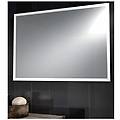 - specchio con cornice satinata 160x70 cm art 1042-h serie la progetto