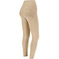 pantaloni push up wr. up 7/8 superskinny vita alta con zip warm sand donna small