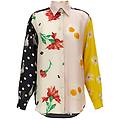 camicia stampa patchwork