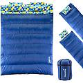 sacco a pelo doppio iceland outdoor flanella di cotone borsa trasporto