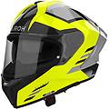airoh casco matryx thron giallo matt grigio giallo xl