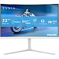evnia 5000 32m2c5501-00 monitor gaming curvo 31. 5'' quad hd 180hz 1 ms bianco